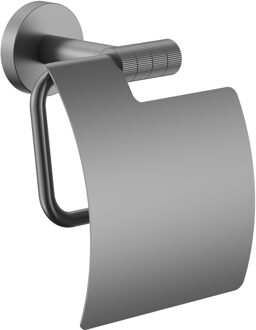 Boss & Wessing Toiletrolhouder BWS Sensa Met Klep Gunmetal PVD