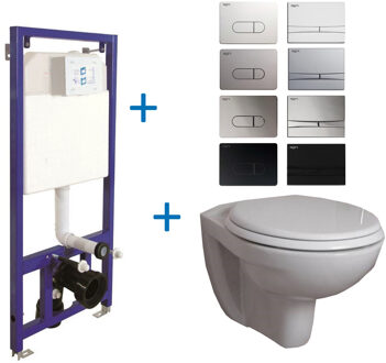 Boss & Wessing Toiletset Budget Set 02 B&W Compact Met B&W Drukplaat