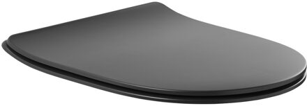 Boss & Wessing Toiletzitting BWS Calitri Softclose ClipOff Slim Mat Zwart