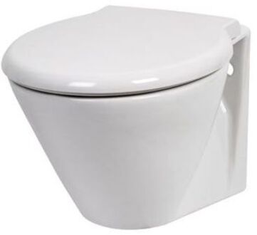 Boss & Wessing Toiletzitting BWS Royal Design met deksel wit