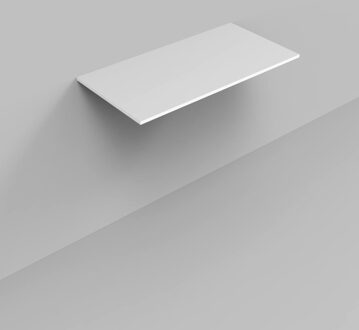 Boss & Wessing Topblad BWS Marble 90,5x46x1,5 cm Glans Wit Marmer