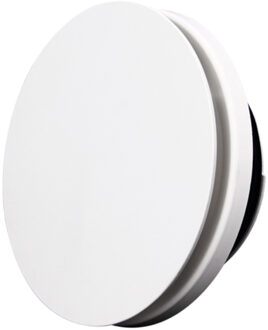 Boss & Wessing Ventiel Design BWS Ventilatie Uniflexplus RV 125 Rond 12.5 cm Wit Aqua Splash