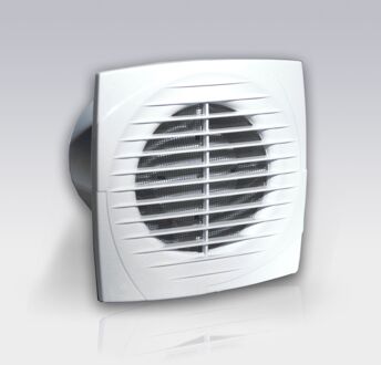 Boss & Wessing Ventilator 125DTH Timer/Hygrostaat (Ø 125MM)