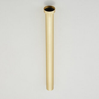 Boss & Wessing Verlengbuis voor Sifon AquaSplash Brass 40 cm Geborsteld Messing Aquasplash