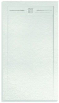 Boss & Wessing Veroni Elite Composietsteen Douchevloer 120x90x3cm Wit
