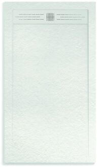 Boss & Wessing Veroni Elite Composietsteen Douchevloer 140x90x3cm Wit