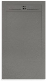 Boss & Wessing Veroni Elite Composietsteen Douchevloer 160x90x3cm Grijs