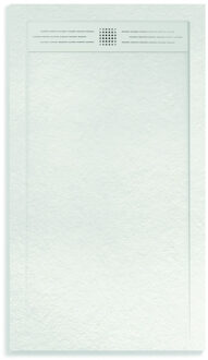 Boss & Wessing Veroni Elite Composietsteen Douchevloer 180x90x3cm Wit