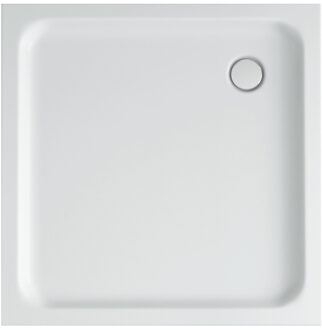 Boss & Wessing Vierkante Douchebak 80x80x18cm Wit