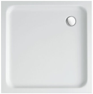 Boss & Wessing Vierkante Douchebak 90x90x18cm Wit