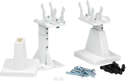 Boss & Wessing Voetconsole Radiator BWS Aaron Universeel Voor Type 22/33 Wit