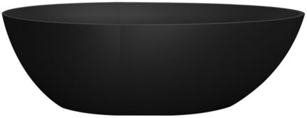 Boss & Wessing Vrijstaand Ligbad BWS Lusa 170x86x54 cm Cast Marble Mat Zwart