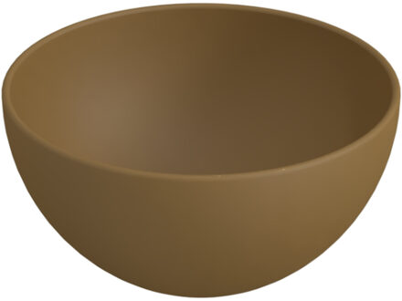 Boss & Wessing Waskom BWS Caadop Rond 24 cm Keramiek Kreta Bruin