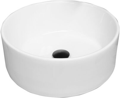 Boss & Wessing Waskom BWS Salt 39cm Rond Porselein Wit