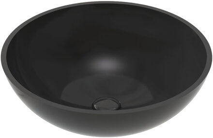 Boss & Wessing Waskom BWS Veroni Per Solid Surface 42x42x14 cm Zwart Boss & Wessing