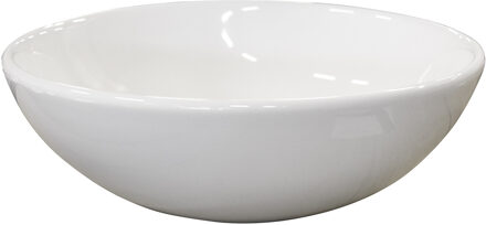 Boss & Wessing Waskom Opbouw BWS Miko 27,5x10,5 cm Keramiek Glanzend Wit