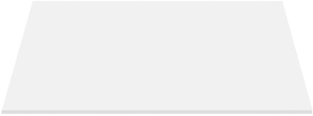 Boss & Wessing Wastafelblad BWS 45.5x99 cm Solid Surface Wit