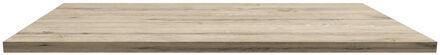 Boss & Wessing Wastafelblad BWS Nola 100 cm Licht Hout Bruin