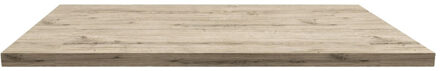 Boss & Wessing Wastafelblad BWS Nola 80 cm Licht Hout Boss & Wessing