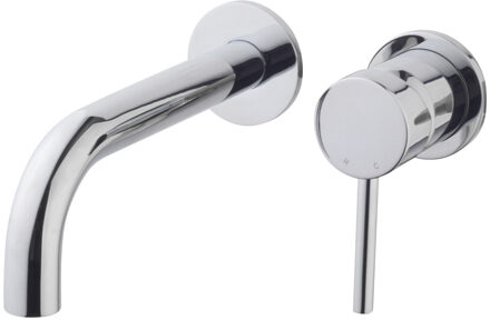 Boss & Wessing Wastafelkraan BWS Cemal Inbouwkraan Met Coldstart Eenhendel Chroom (inbouw en afbouwdeel)