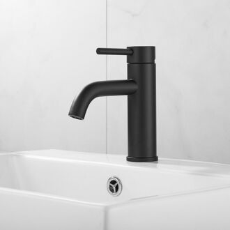 Boss & Wessing Wastafelkraan BWS Plus Mat Zwart