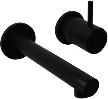 Boss & Wessing Wastafelmengkraan BWS Exclusive 18.5 cm 1-hendel Mat Zwart