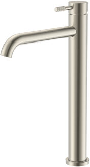 Boss & Wessing Wastafelmengkraan Hoog BWS Sensa Cold Start Hendel Geborsteld RVS