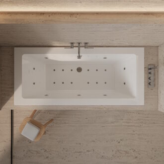 Boss & Wessing Whirlpool Boss & Wessing Dahlia 180x80 cm Dubbel systeem Boss & Wessing