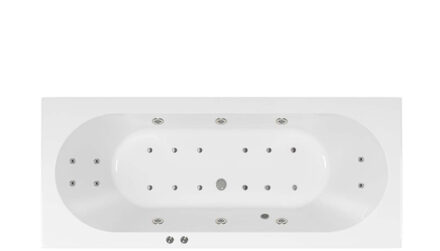 Boss & Wessing Whirlpool Boss & Wessing Urby 190x90 cm Dubbel systeem Boss & Wessing