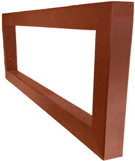 Boss & Wessing Zichtbare Beugels voor Bovenblad 4 cm Mat Koper (2 stuks)