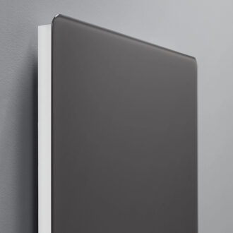 Boss & Wessing Zij-afwerking Infraroodpaneel AquaSplash Kronos 115 cm 2 Stuks Mat Wit Aquasplash