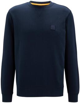 BOSS Westart Sweater Heren donker blauw - M