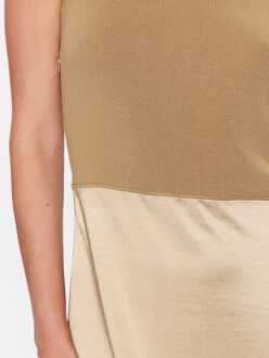 BOSS Women's Boss Flaurelia Knitted Dress in Beige - EU 38 / UK 10