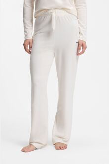 BOSS Women's Boss Stretch Cotton Pyjama Bottoms with Logo Detail in White - 2XL