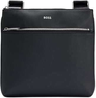 BOSS Zair Envelope Large black Herentas Zwart - H 25 x B 24 x D 2.5