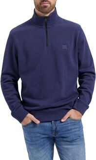 BOSS Zetrust Sweater Heren blauw - M