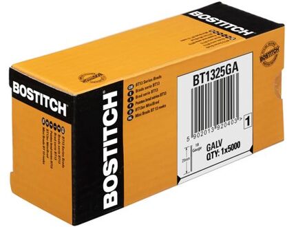 Bostitch Spijker 1,25x25mm 5000st.