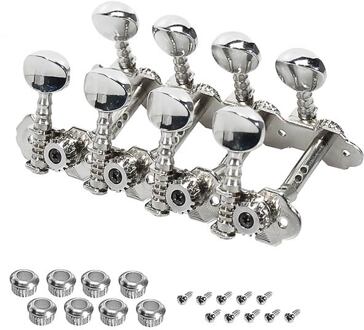 Boston 043-2M stemmechanieken voor mandoline stemmechanieken voor mandoline, metalen as, 2 holes, 70mm, metalen knoppen