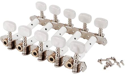 Boston 142-10 stemmechanieken voor 10-snarige gitaar stemmechanieken voor 10-snarige gitaar, nylon as, 100mm, plastic knoppen