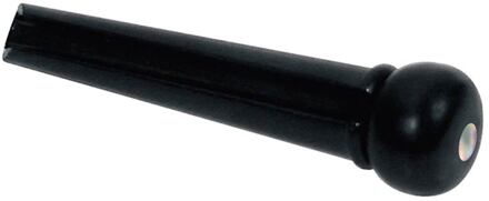 Boston 2014 brugpen brugpen, kunststof, zwart, 3mm parelmoer stip, 12-pack