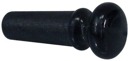 Boston 2091 eindknop eindknop, plastic, zwart, folk model (viool vorm), 12-pack