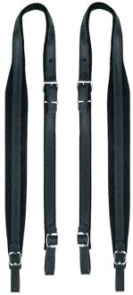 Boston 45-L-LV accordeon riemen accordeon riemen, 80-96 bassen, 92-97 x 4,5cm, nerf leder, velours voering, zwart