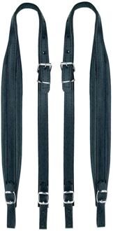 Boston 45-S-CS accordeon riemen accordeon riemen, 12-32 bassen, 64-68 x 4,5cm, split leder, skai voering, zwart