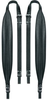 Boston 60-L-LS accordeon riemen accordeon riemen, 80-96 bassen, 92-97 x 6,0cm, nerf leder, skai voering, zwart