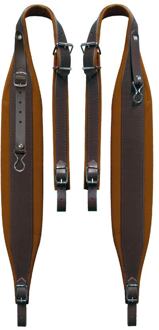 Boston 80-L-LLM accordeon riemen accordeon riemen, 96-120 bassen, 99-104 x 8,0cm, nerf leder, lederen voering, bruin-bruin