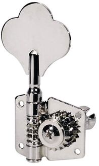 Boston 88-CLR stemmechanieken voor basgitaar stemmechanieken voor basgitaar, 2x links+2x rechts, chroom