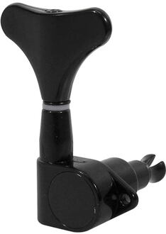 Boston 92-BLR stemmechanieken voor basgitaar stemmechanieken voor basgitaar, die cast, 2x links+2x rechts, zwart