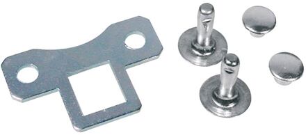 Boston ABSP-015 basriem onderdeel basriem onderdeel, bevestigingsplaat met oog