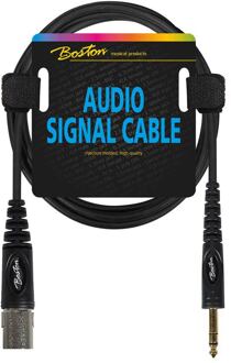 Boston AC-282-075 audio signaalkabel audio signaalkabel, XLR male naar 6.3mm jack stereo, 0.75 meter