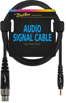Boston AC-296-030 audio signaalkabel audio signaalkabel, XLR female naar 3.5mm jack stereo, 0.30 meter